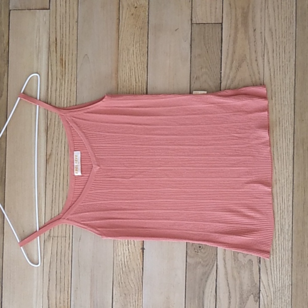 Tank top, brand ebelieve, size small, color coral
